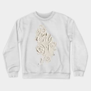 White roses Crewneck Sweatshirt